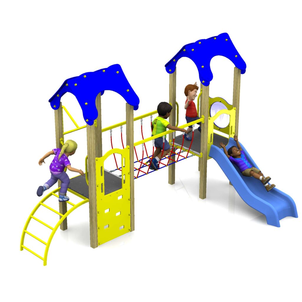 900 Dixie tower with children