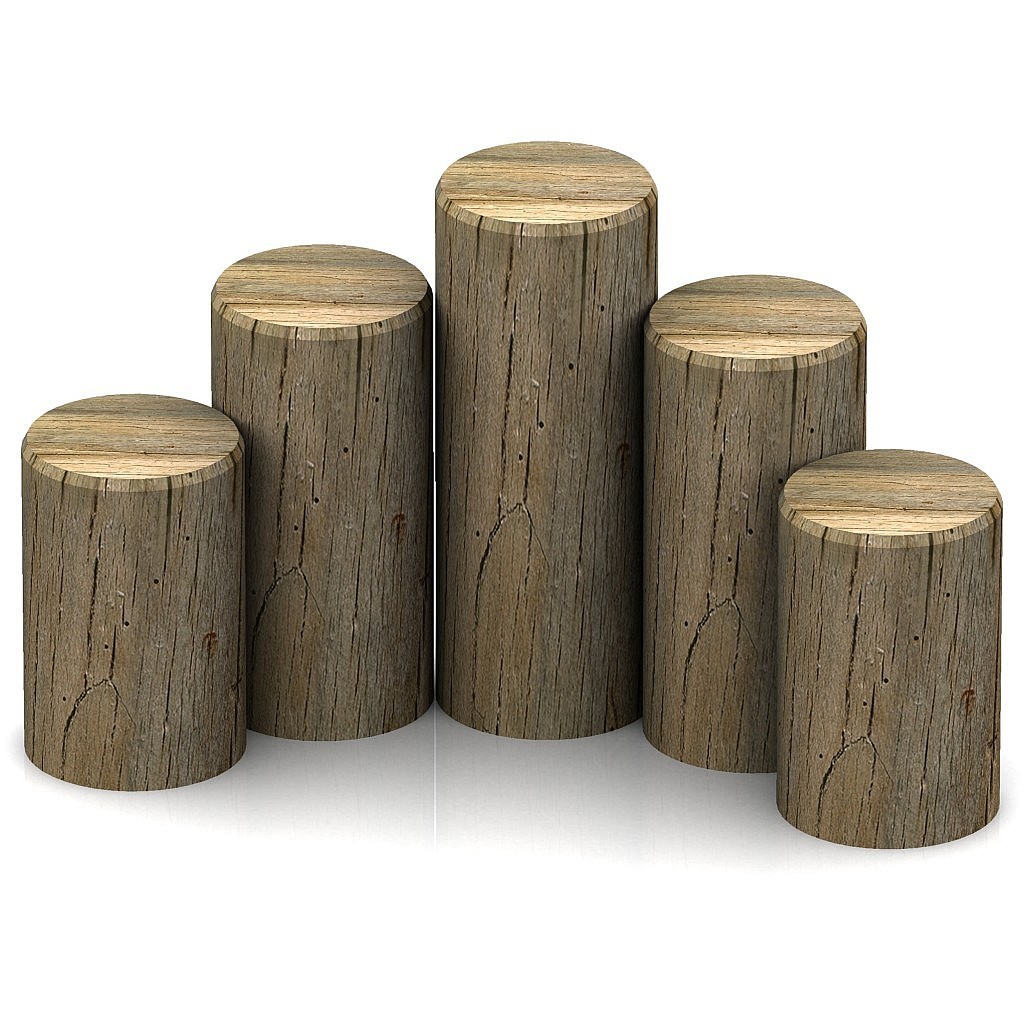 half log walk render