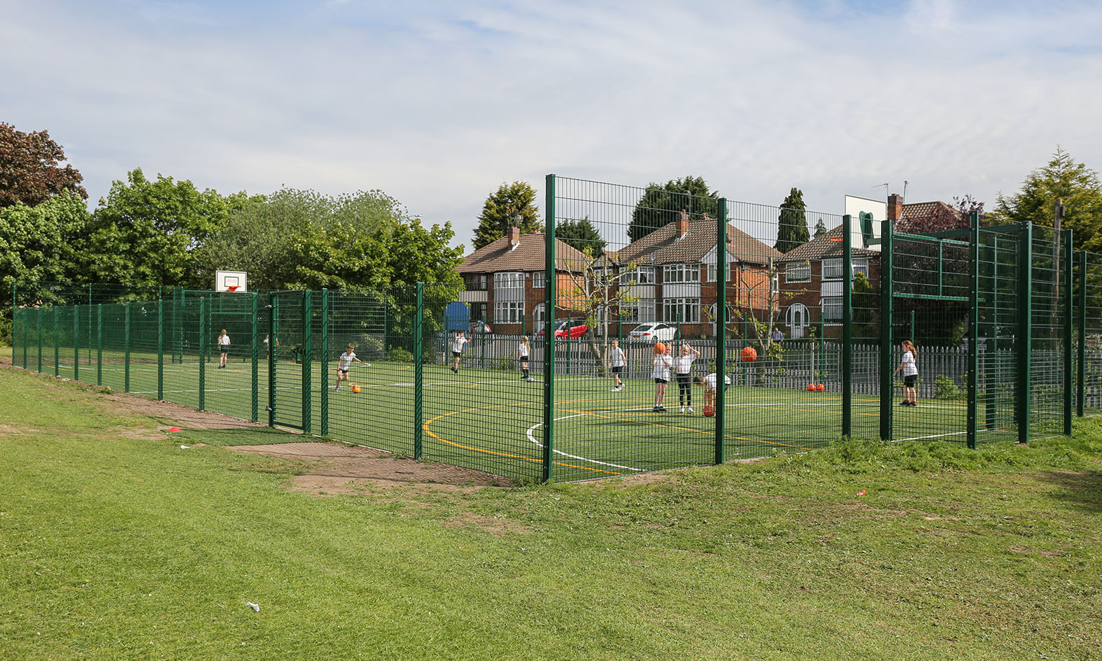 Fawns Playground Equipment in Secondary School