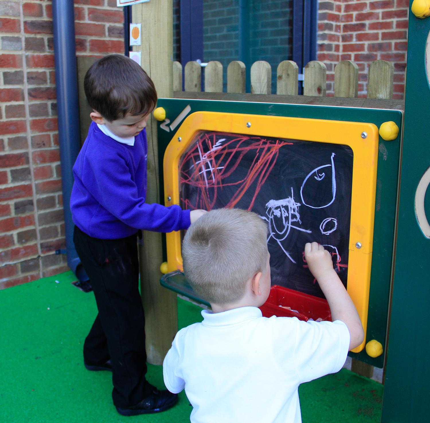 How to use outdoor play to support children with SLCN