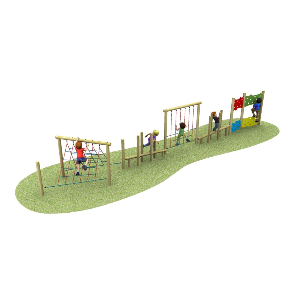 Updated Sigma trail with grass and children