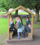 The Hideaway with children in a school setting