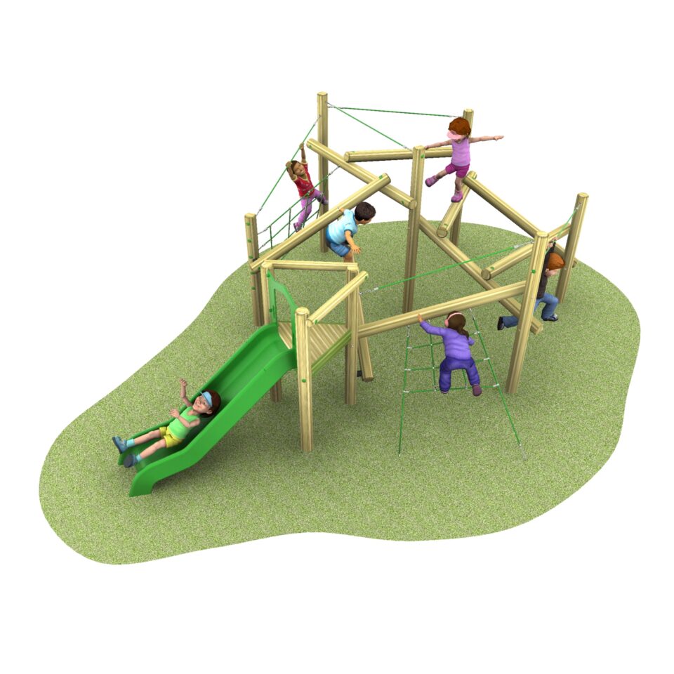 Stick Slide Pick Up Sticks (6) with Poly Slide - Playtime By Fawns