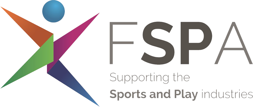 FSPA logo with a colourful abstract human figure and text reading FSPA Supporting the Sports and Play industries.