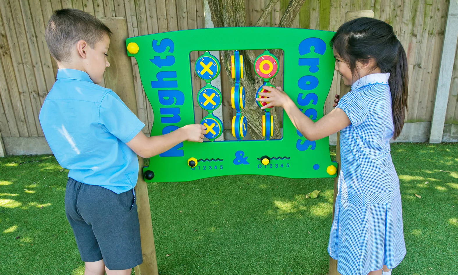 Fawns Playground Equipment in Primary School