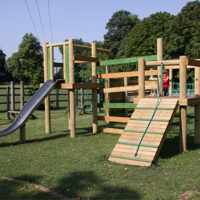 Fawns Playground Equipment in a Leisure Destination