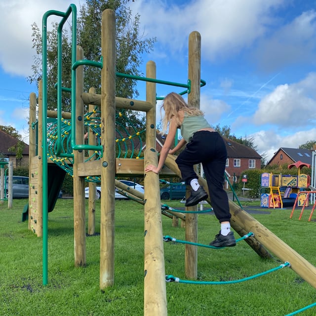 Fawns Playground Equipment in Parish Council Park