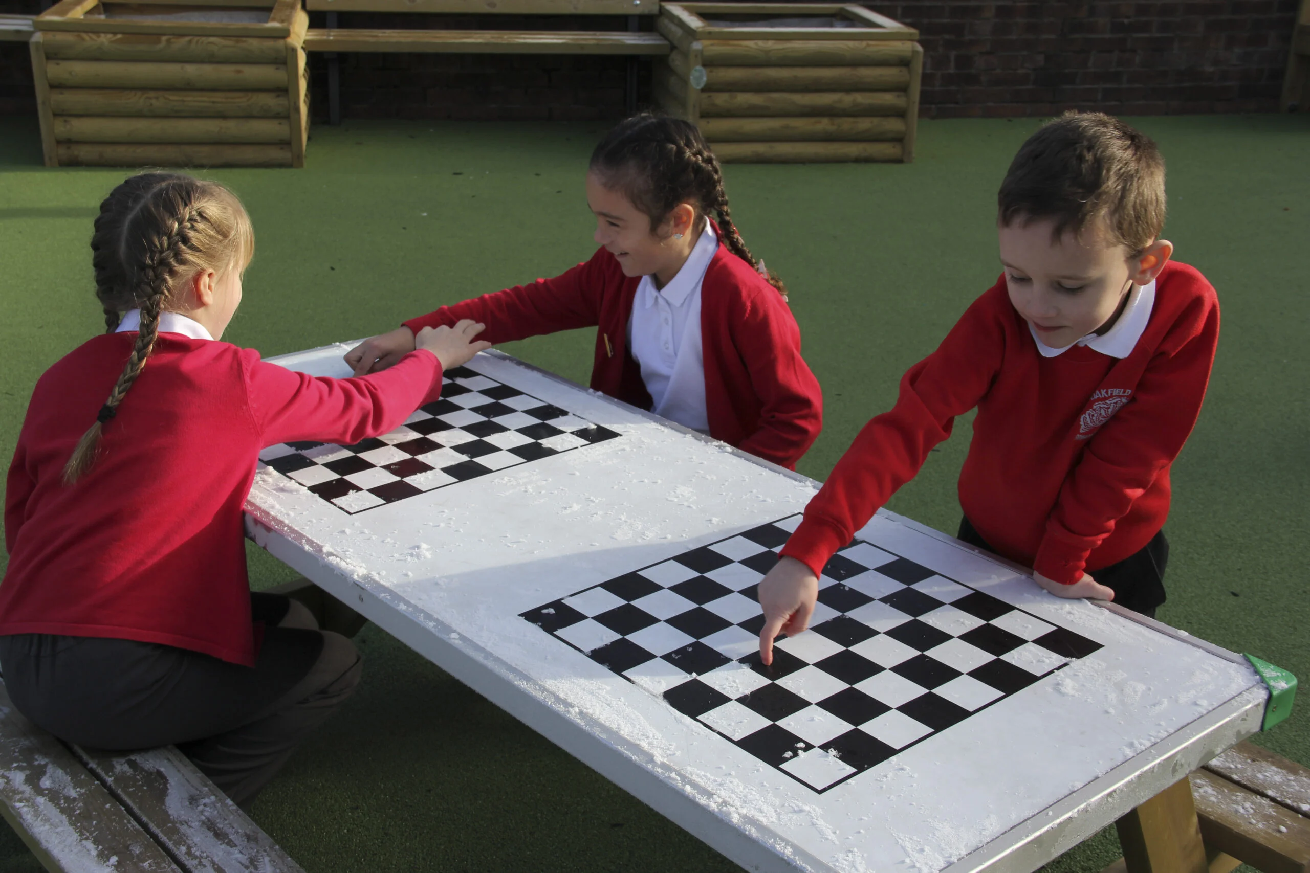 Fawns Playground Equipment in Secondary School