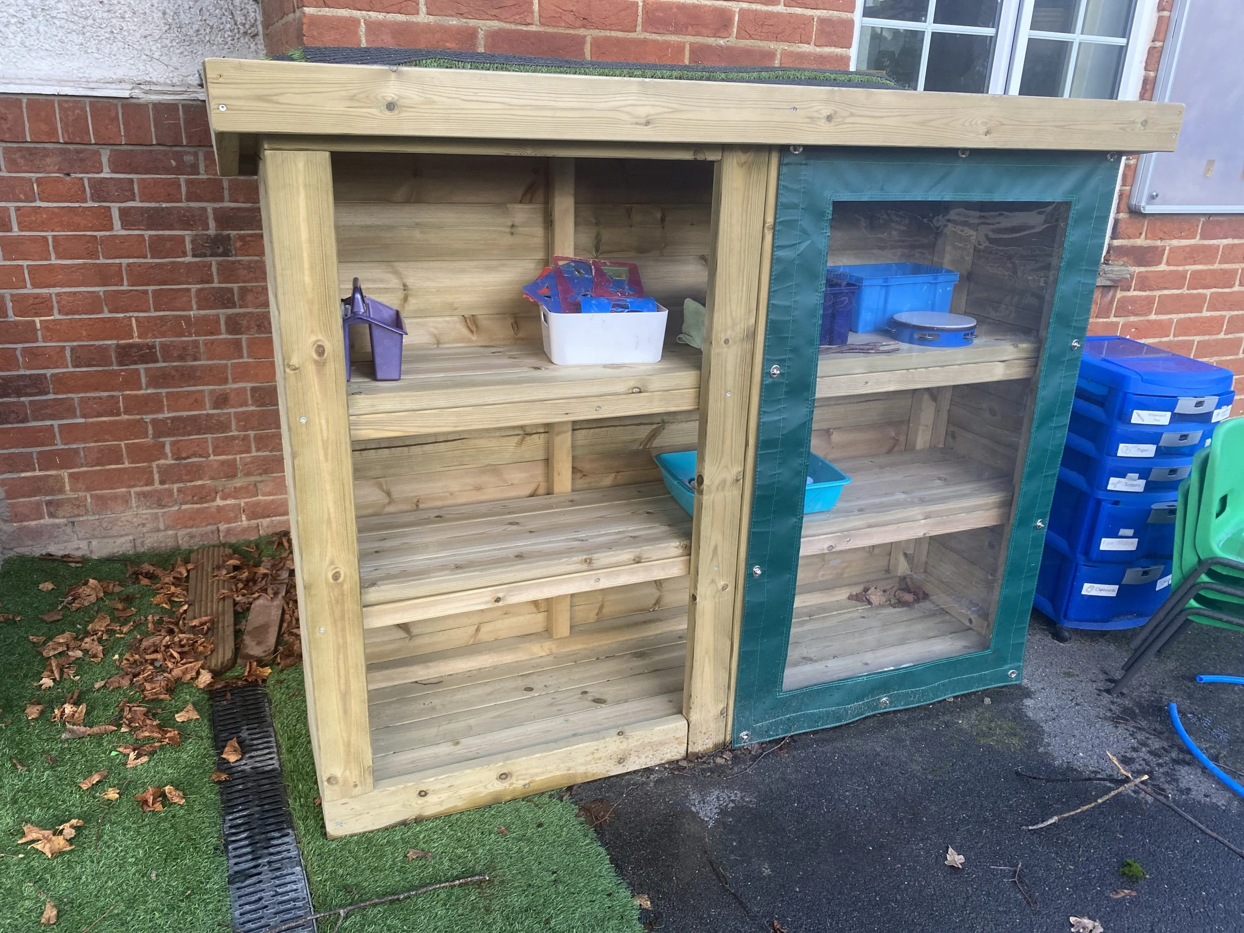 Fawns Playground Equipment in Secondary School