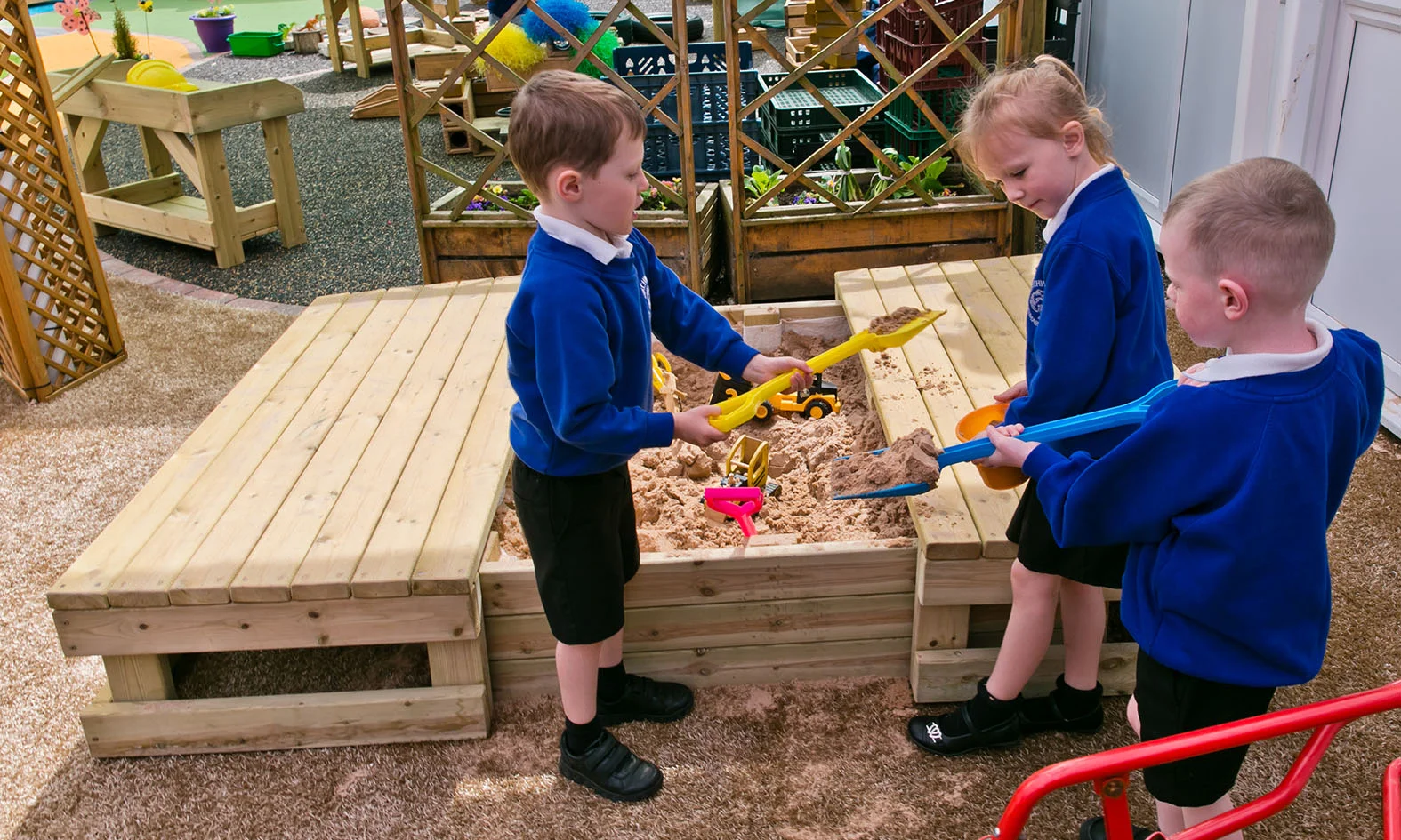 Fawns Playground Equipment in Primary School