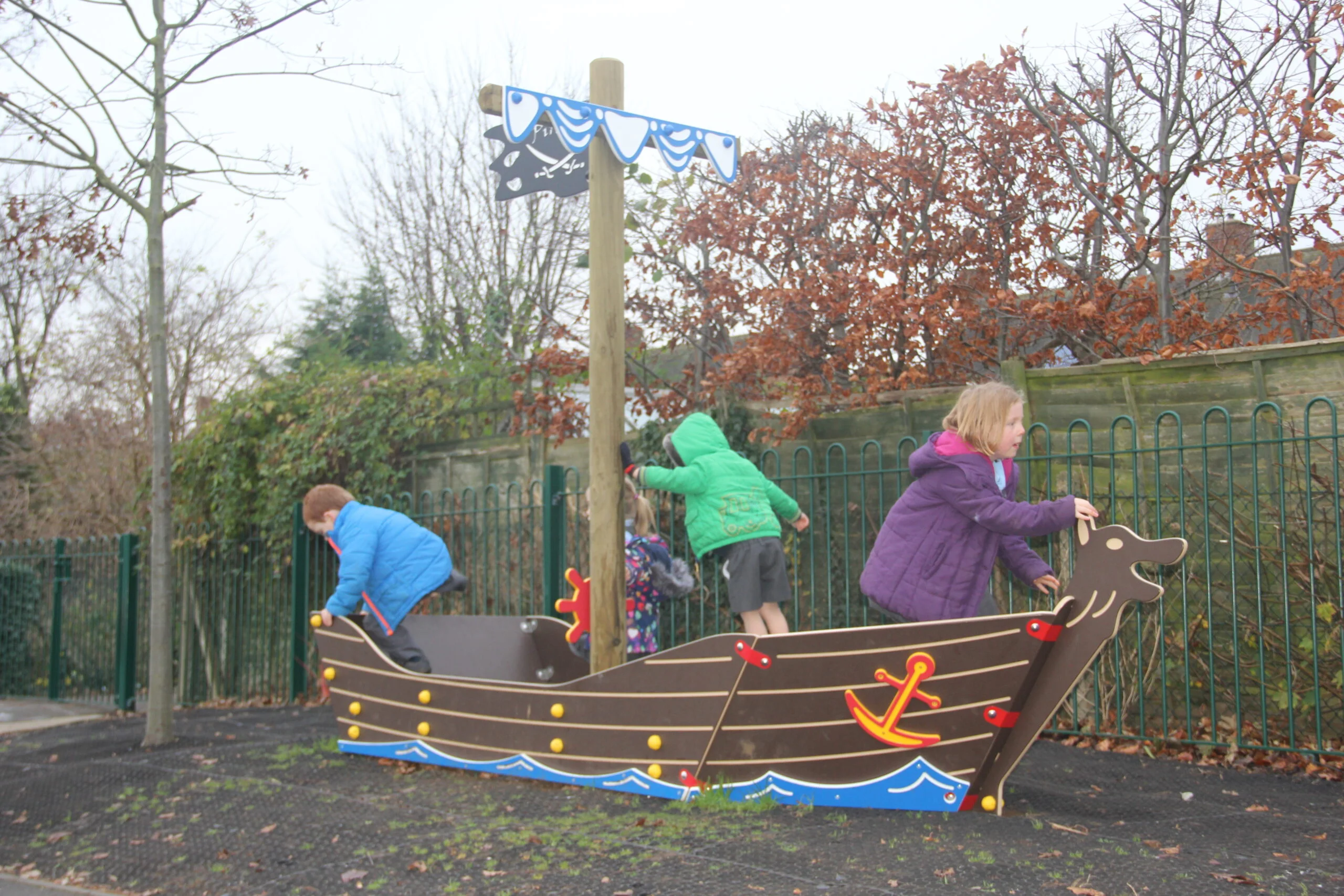 Fawns Playground Equipment in Nursery and EYFS Setting