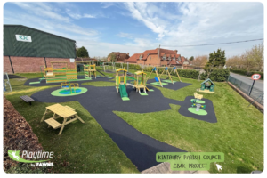 An outdoor play park for children and young people, Kintbury Play Area by Fawns 