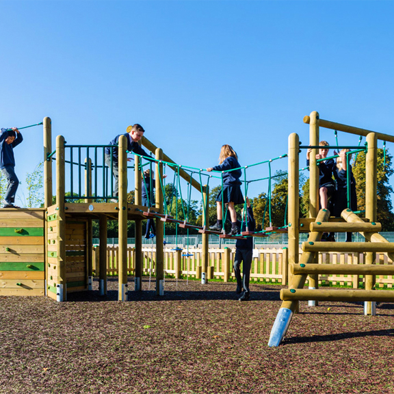 Fawns Playground Equipment in Primary School